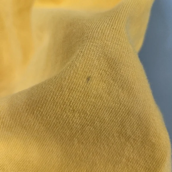 Vintage Summer Oasis Sunset Yellow Sleeveless Beach Dress with Embroidery Sz M - Picture 9 of 12